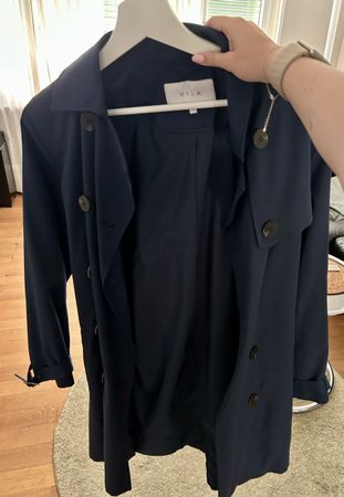 Navy Trenchcoat