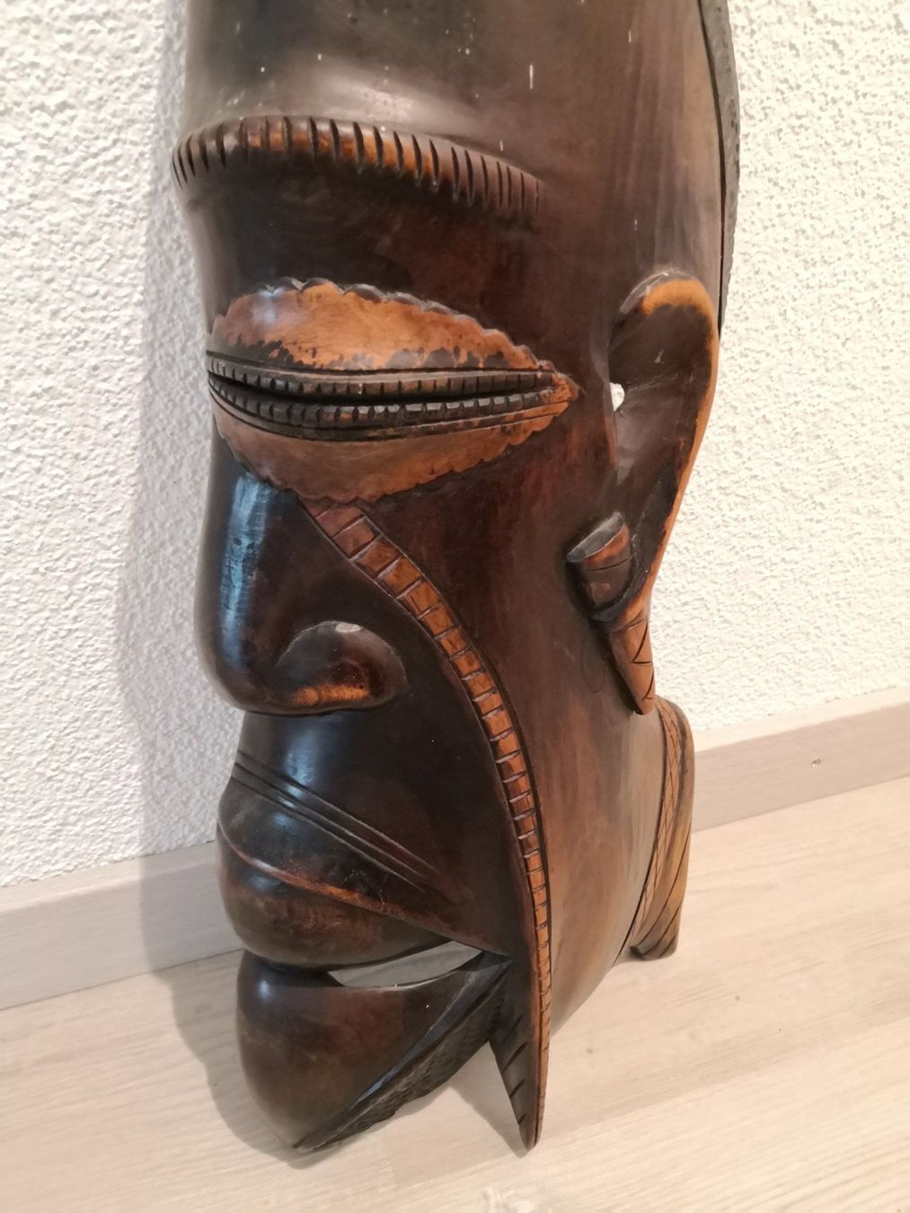Internationale Kunst: 🤩AFRIKANISCHE HOLZMASKE AUS KENIA – Neu (gemäss Beschreibung) aus Olten von Naja-Twins-Twins 1