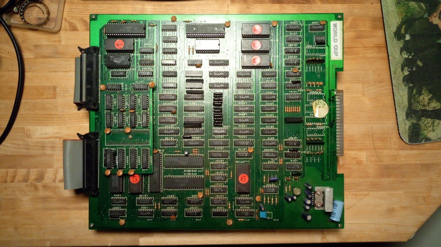 Giochi: PCB Videospielplatine (World Cup) – Difettoso da Lüsslingen venduto da Wildstar
