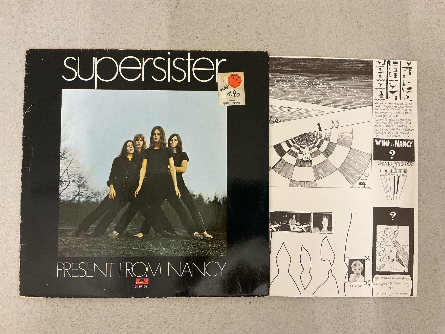 Dischi in vinile: Supersister LP -  Present from Nancy – Usato da Winterthur venduto da Tumko_7_Vinyl