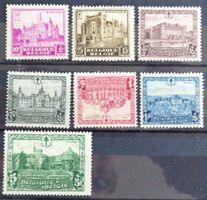 BELGIQUE - BELGIË 1930: Lutte contre la tuberculose, série *