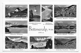 Bettmeralp, 8 Ansichten um 1979