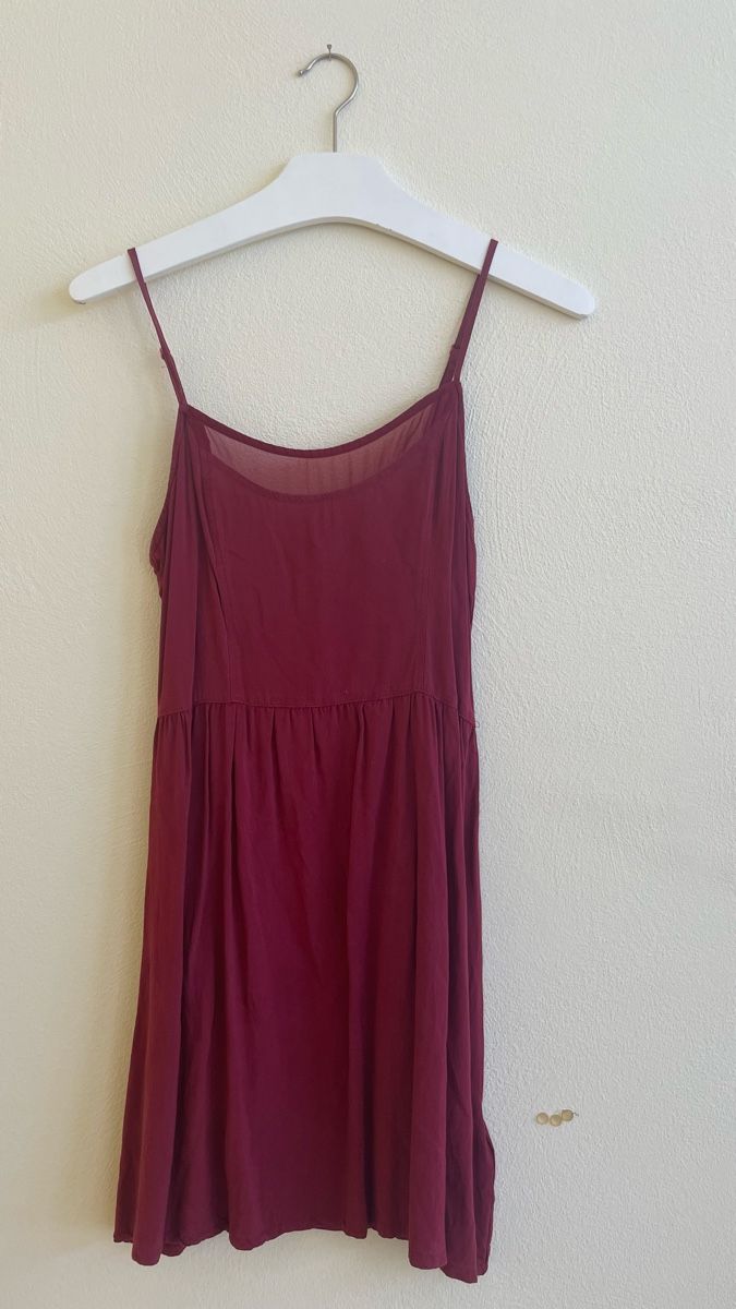 Vestiti: Hübsches Sommer-Kleid, dunkelrot – Usato da Roggwil BE venduto da R..