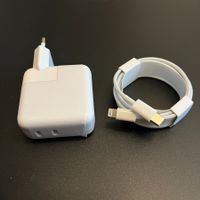 35W Duo Netzteil USB-C + 2m Lightning Ladekabel iPhone