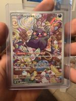 Carta Pokémon Morpeko Illustrazione Rara PAR 206/182 Holo