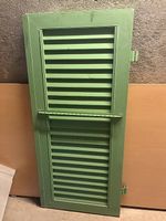 Metall Fensterladen grün 3 Stk.