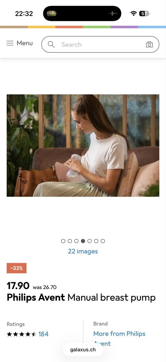 Philips Accessori per l’allattamento: Philips Avent Manual breast pump – Usato da Langenthal venduto da vik_v5ml 6