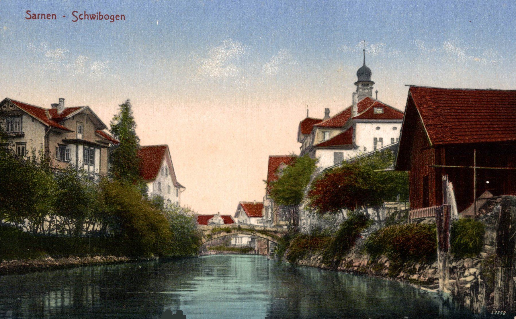 Cartoline postali: Sarnen - Schwibogen – Usato da Bronschhofen venduto da Astore