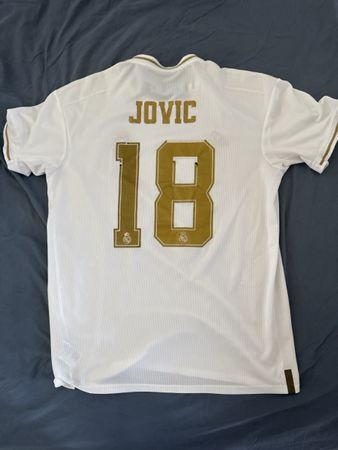 Fussball Trikot Real Madrid Jovic 18 Grösse L