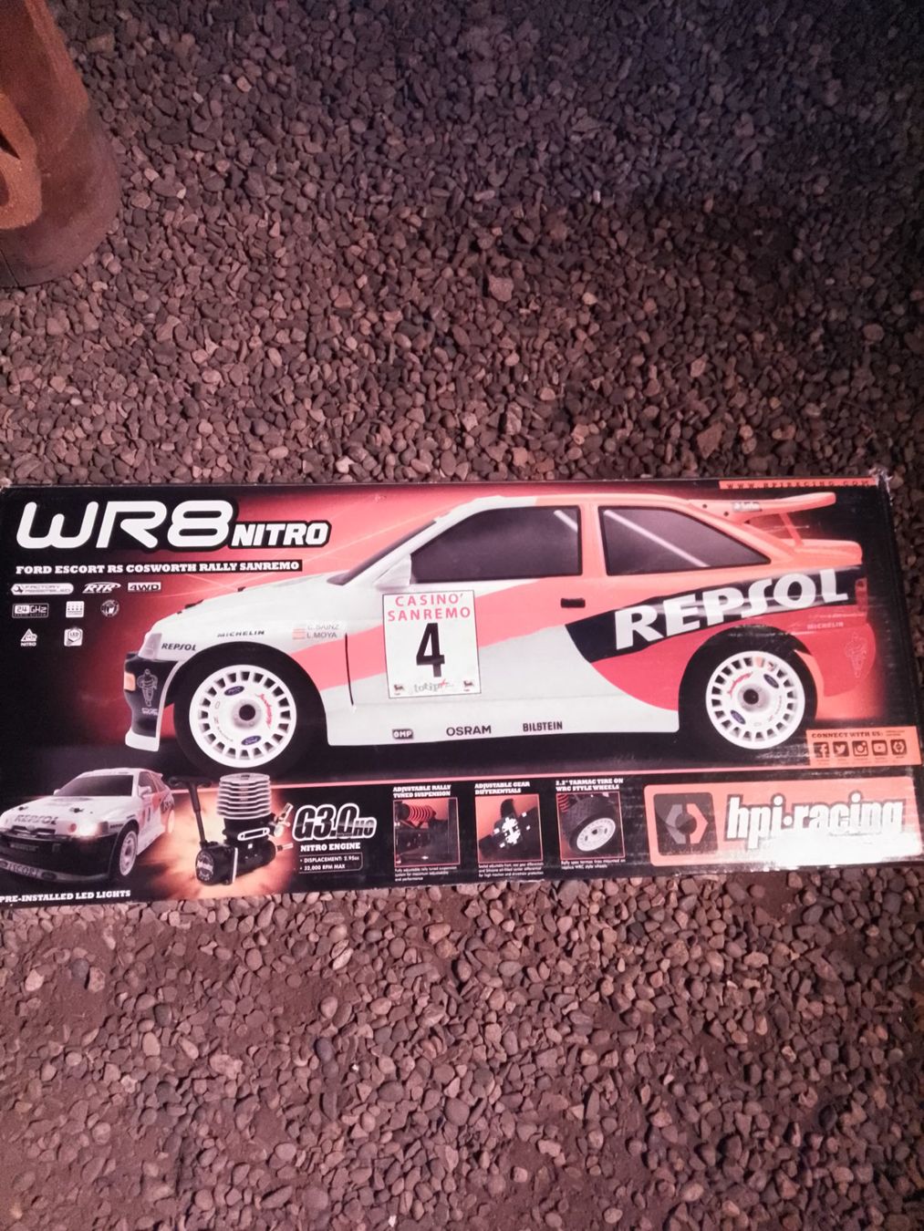 HPI RC Kits de montage: WRC 8 Nitro 1:8 Ford Escort RS – Neuf avec emballage d'origine à Biel/Bienne par RC-Modellsport