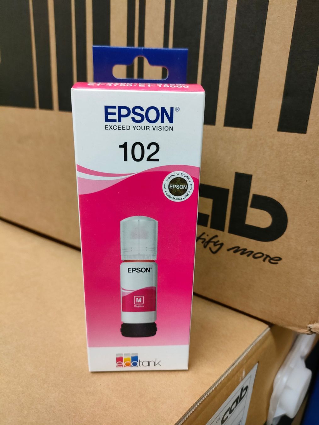 Epson Cartucce per stampanti & toner: Epson Tinte 102 Magenta – Nuovo e nell'imballaggio originale da Schongau venduto da inf_d8qn