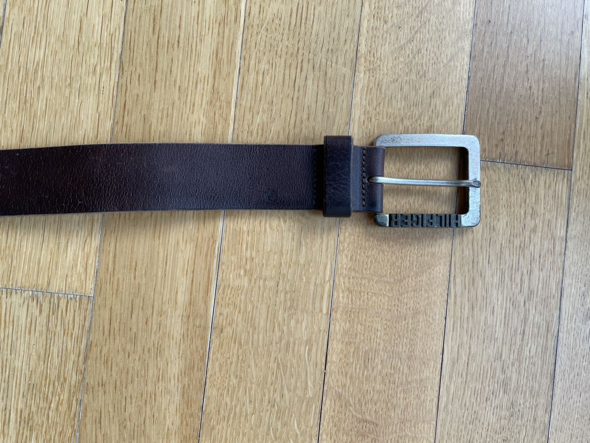 Cinture: Original Hilfiger Ledergürtel, – Usato da Urdorf venduto da Msakul