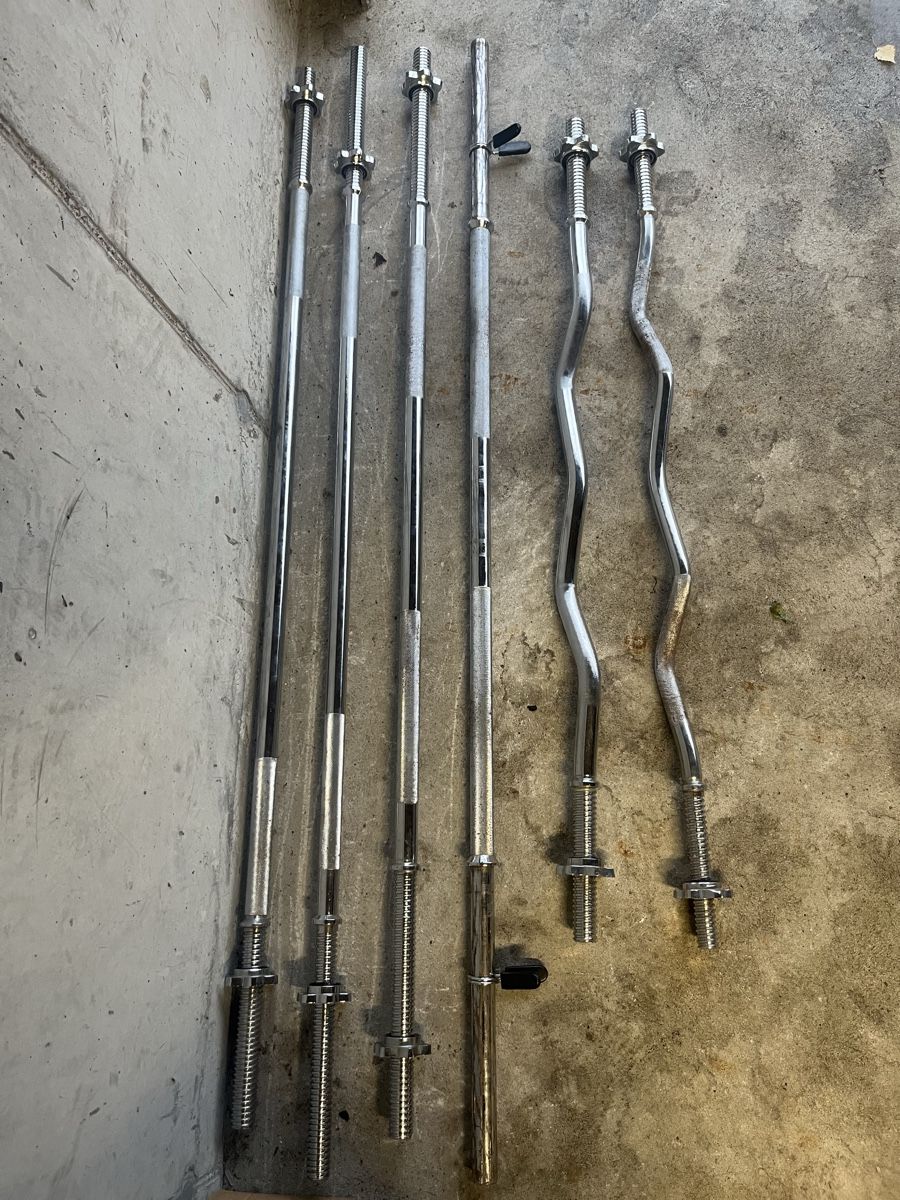 Manubri & Pesi: Langhantelstange / Curlstange 30mm – Usato da Würenlos venduto da KLG_3TBs 4