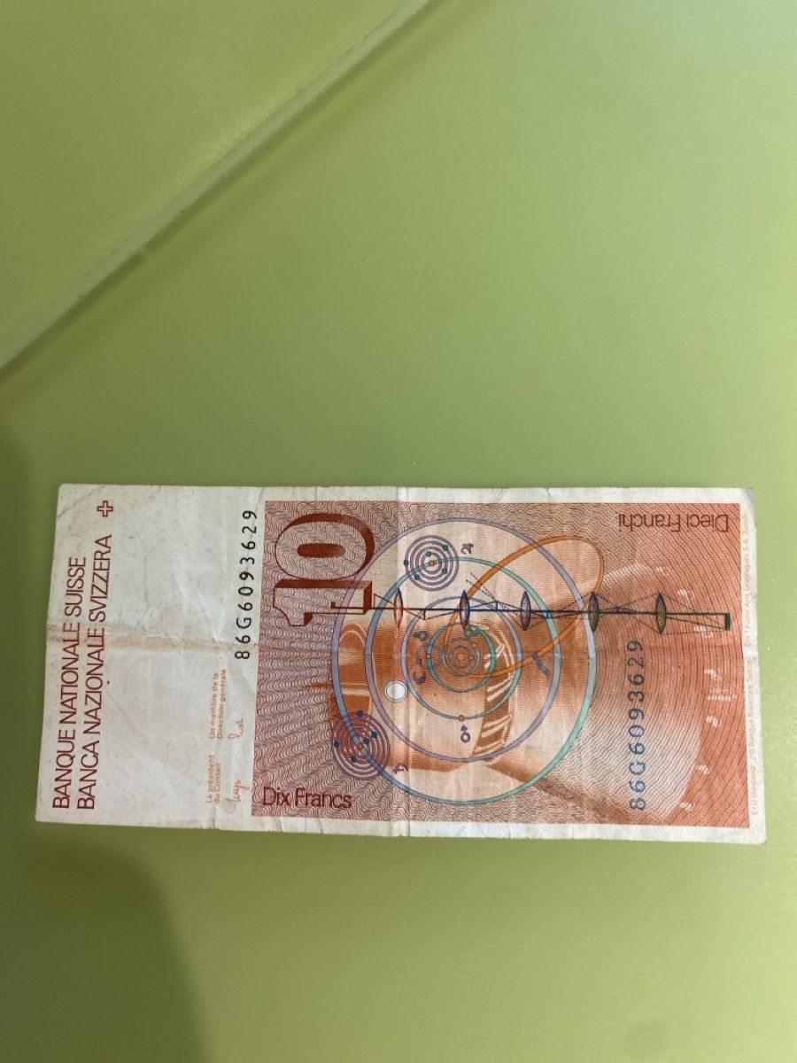 Banknoten: 10er Nötli Schweizerbanknote – Gebraucht aus Mörschwil von Marcel4201 1