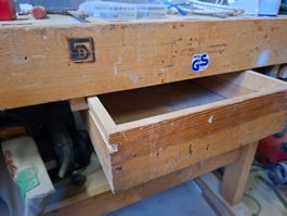 Hobelbank von 200 cm lang und 70 cm breit