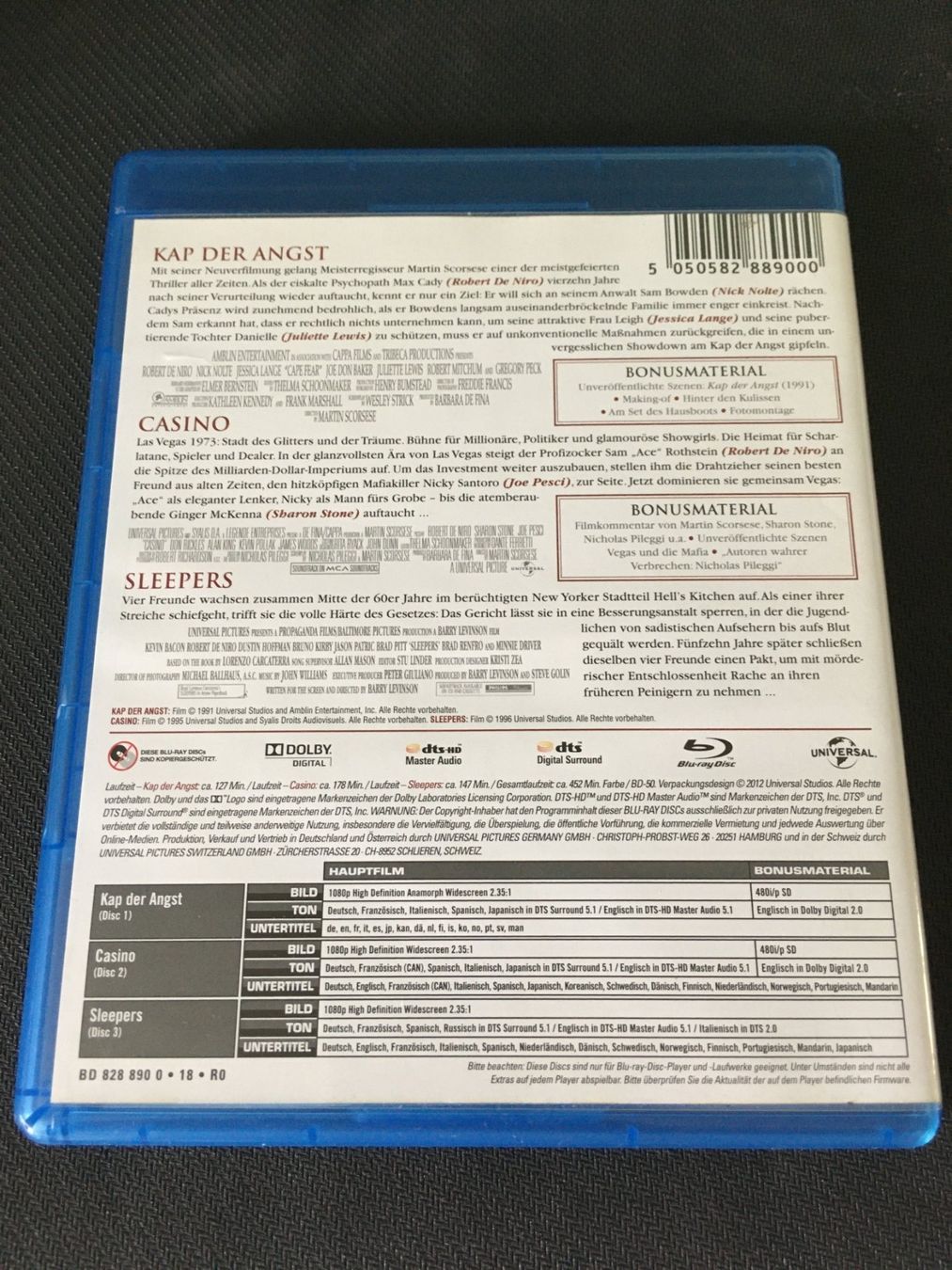 Alle DVDs: Robert de Niro: Collection [Blu-ray] – Gebraucht aus St.Gallen von MedienJoe 1