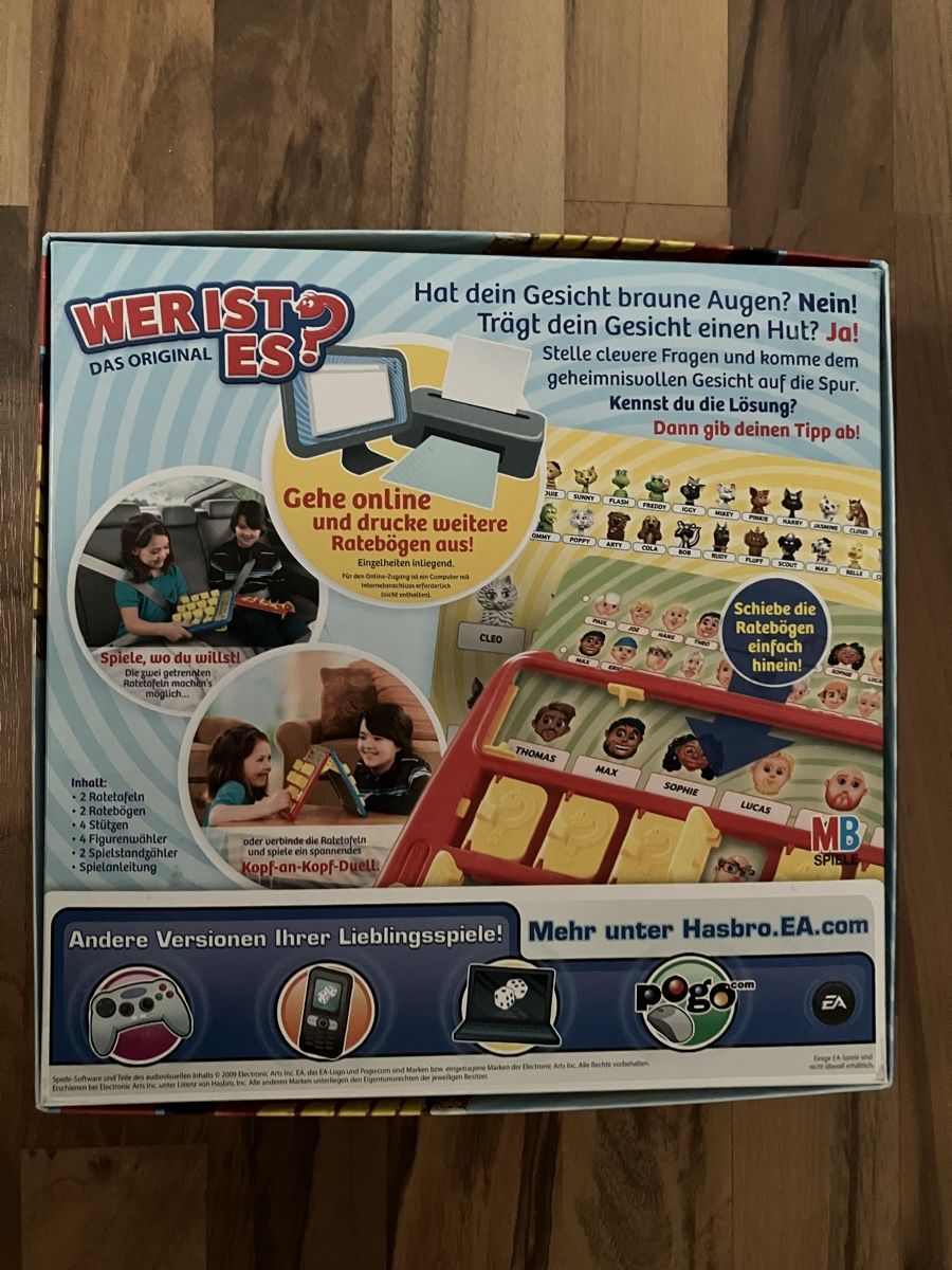 Spiele: Wer ist es Spiel  – Gebraucht aus Bözberg von Sape9192 1