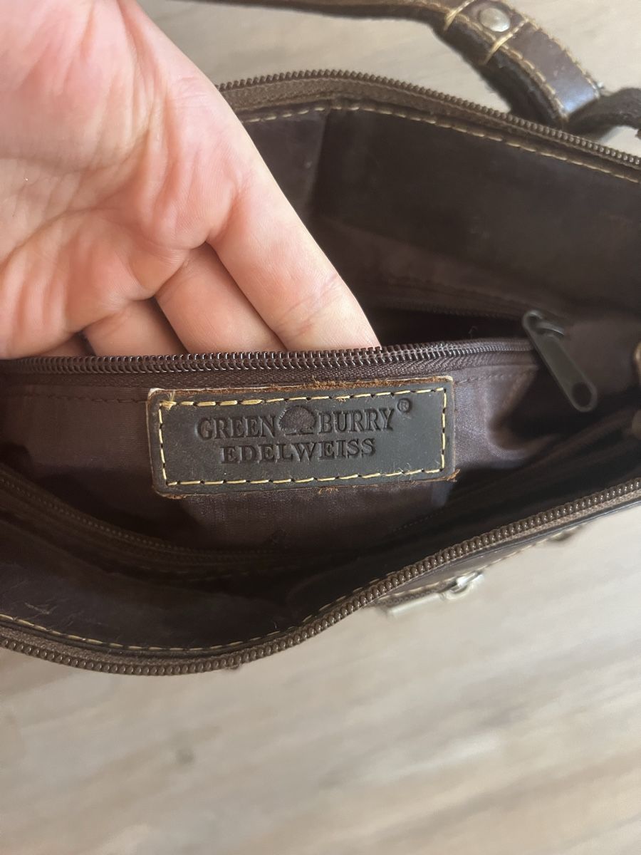 Edelweiss Taschen: Ledertasche braun Edelweiss – Gebraucht aus Bremgarten AG von Anna1999999 1