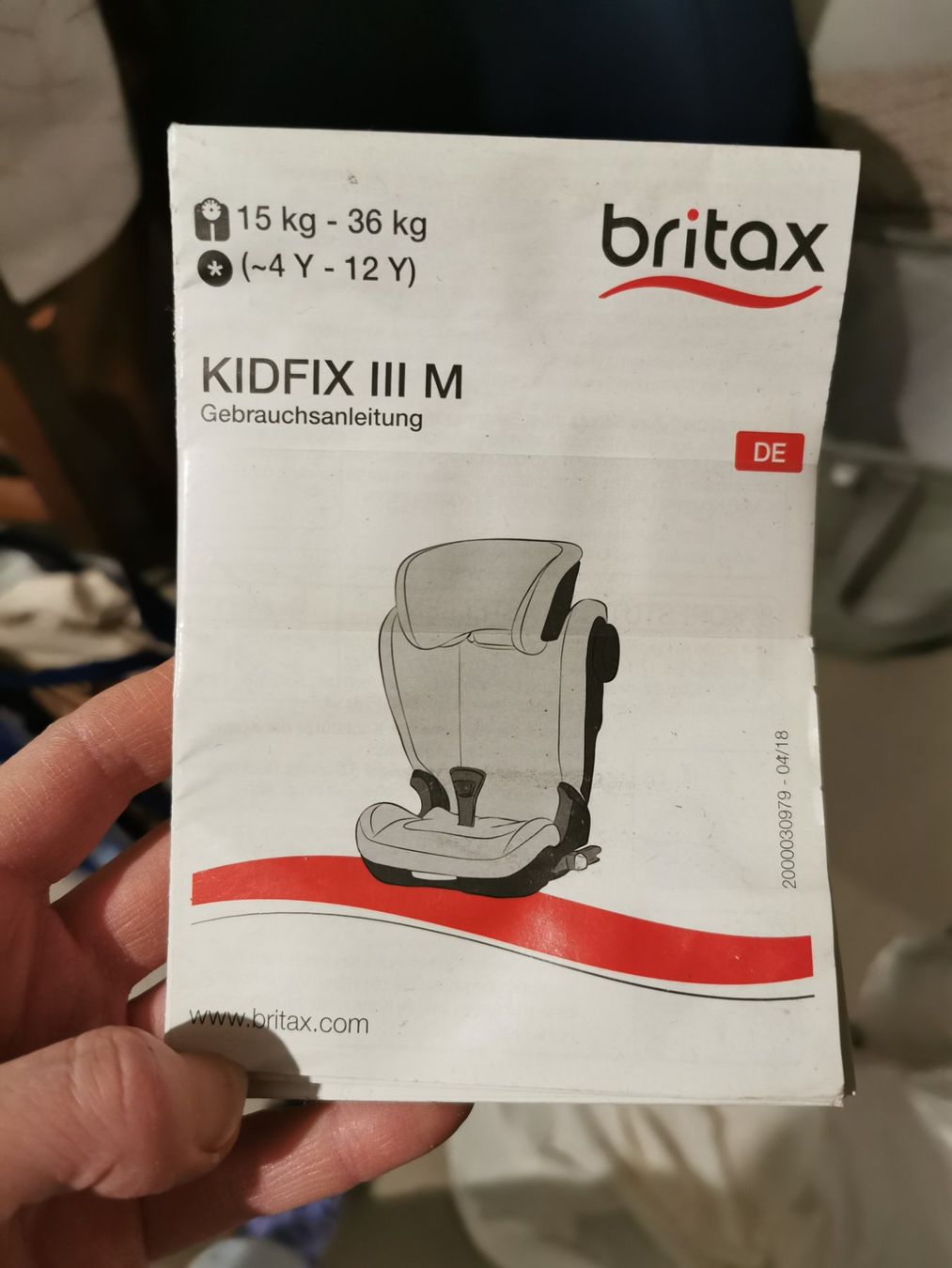 Britax Römer Auto-Kindersitze: Britax Römer Kidfix lll M – Gebraucht aus Luzern von Brueschi 1