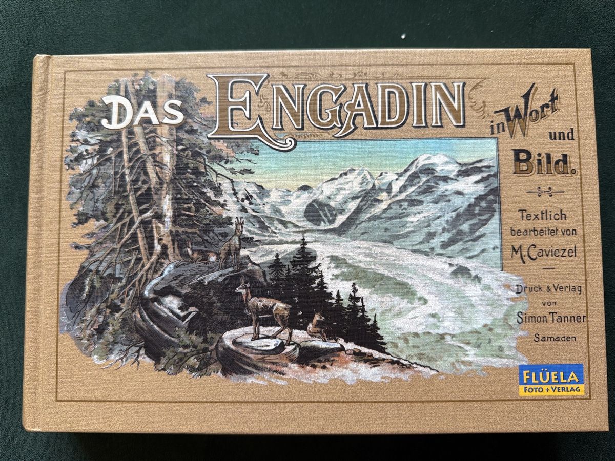 Libri: Das Engadin in Wort und Bild, illustriert – Usato da Zürich venduto da d.reitzer