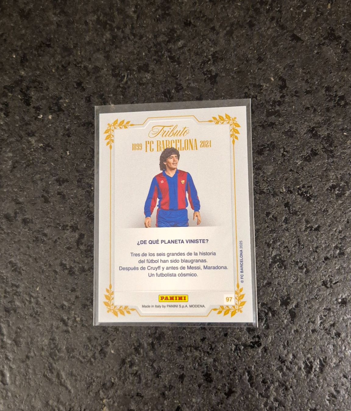 Topps Carte collezionabili: Diego Maradona - Barcelona - Panini – Nuovo (secondo la descrizione) da Burg AG venduto da Danoe 1
