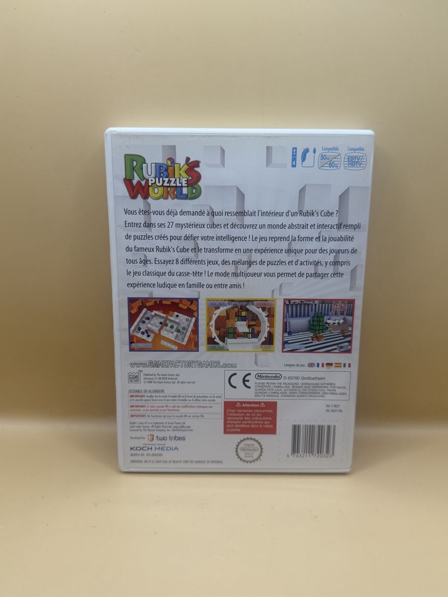 Giochi: Rubik's Puzzle World Nintendo Wii – Usato da Genève venduto da sho_67qj 1