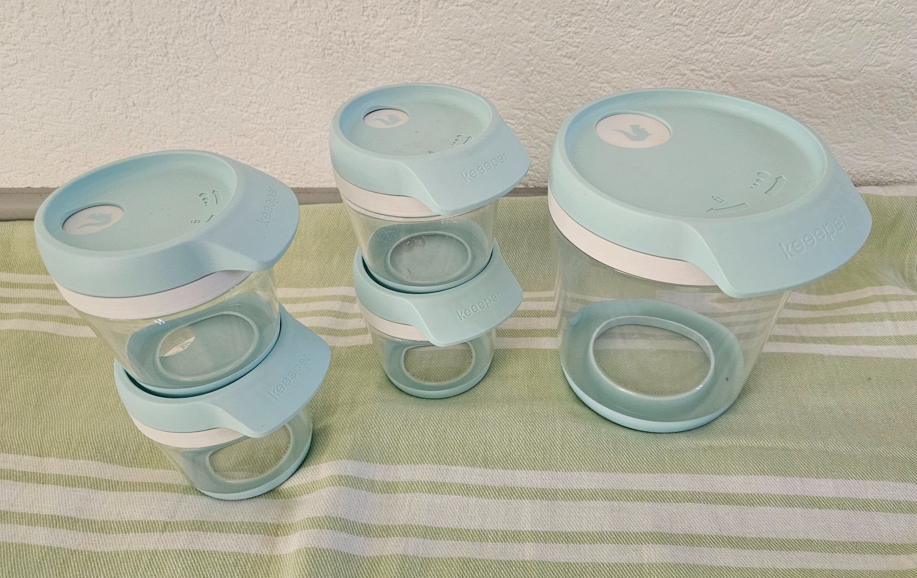 Sonstige Dekorationen & Accessoires: 5x boîtes alimentaire Keeper – Gebraucht aus Peyres-Possens von vevette65