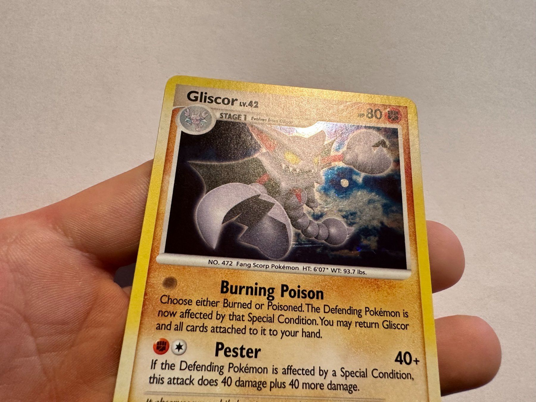 Pokémon Carte collezionabili: Gliscor holo D&P Legends Awakened EN – Usato da Hagendorn venduto da Pokecollectorch 3