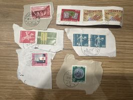 Alte Schweizer Briefmarken, Helvetia, Sammlung, Top!