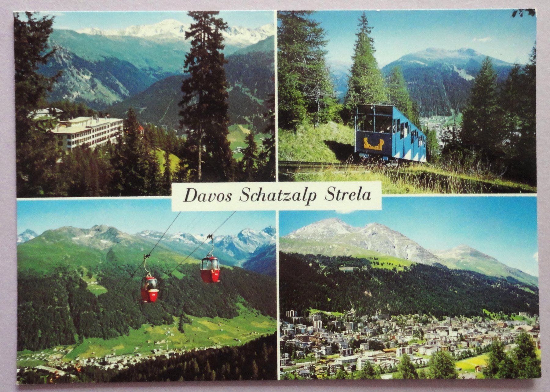 Cartes postales: Davos Schatzalp Strela – D'occasion à Fétigny par Billy2miny