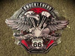 Knucklehead route 66 classic harley v2