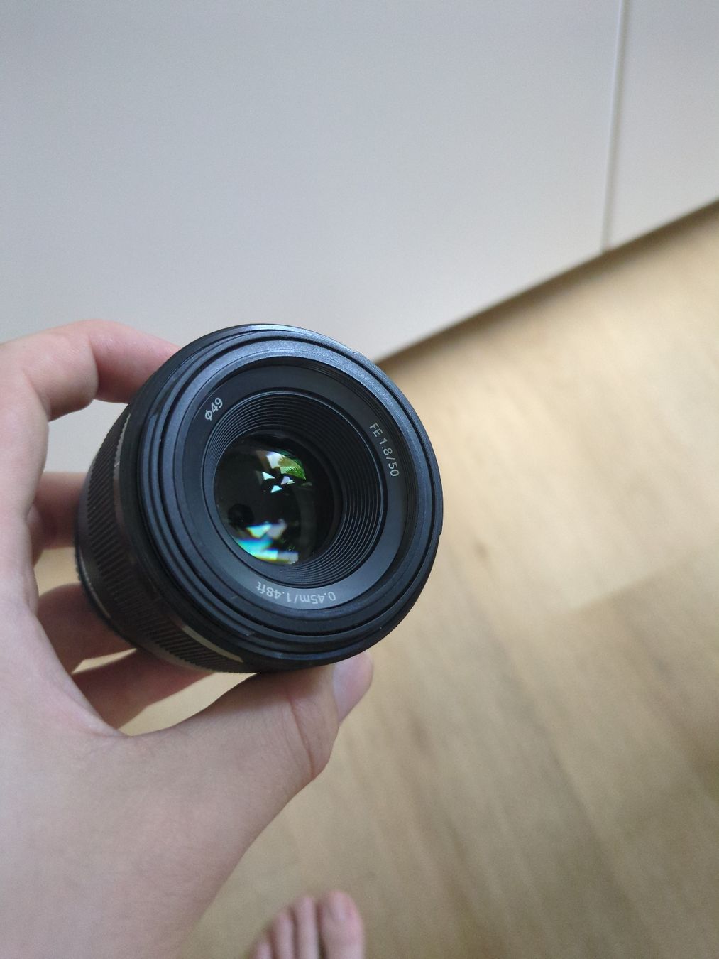 Sony Obiettivi: Sony FE 1.8/50 Lens with ND Filter and Pouch – Usato da Bern venduto da han_lx9c 1