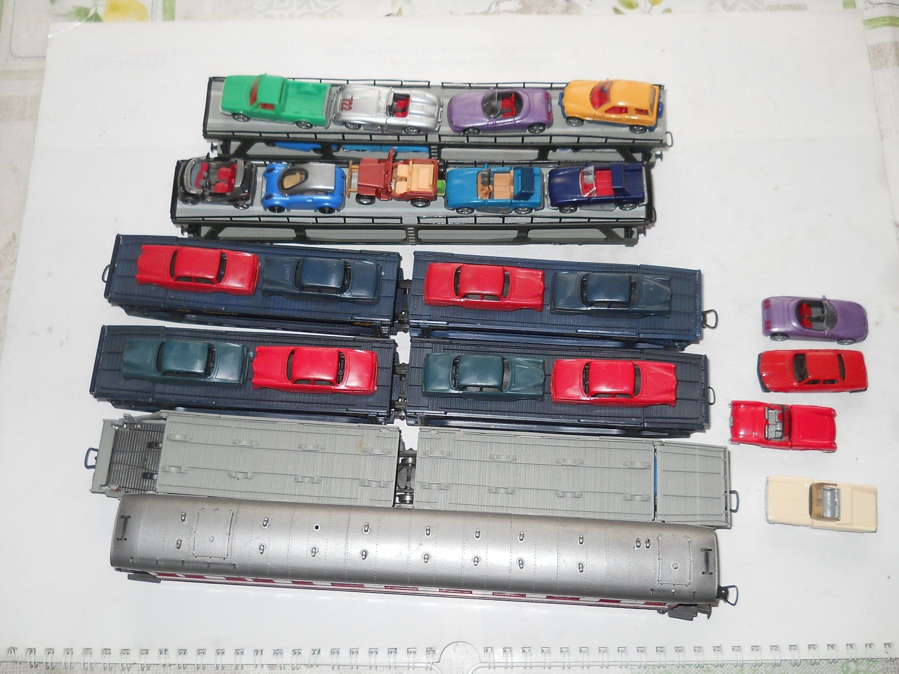 Modelleisenbahnen: Autotransportzug gemicht in HO – Gebraucht aus Schwanden GL von roerich20 2