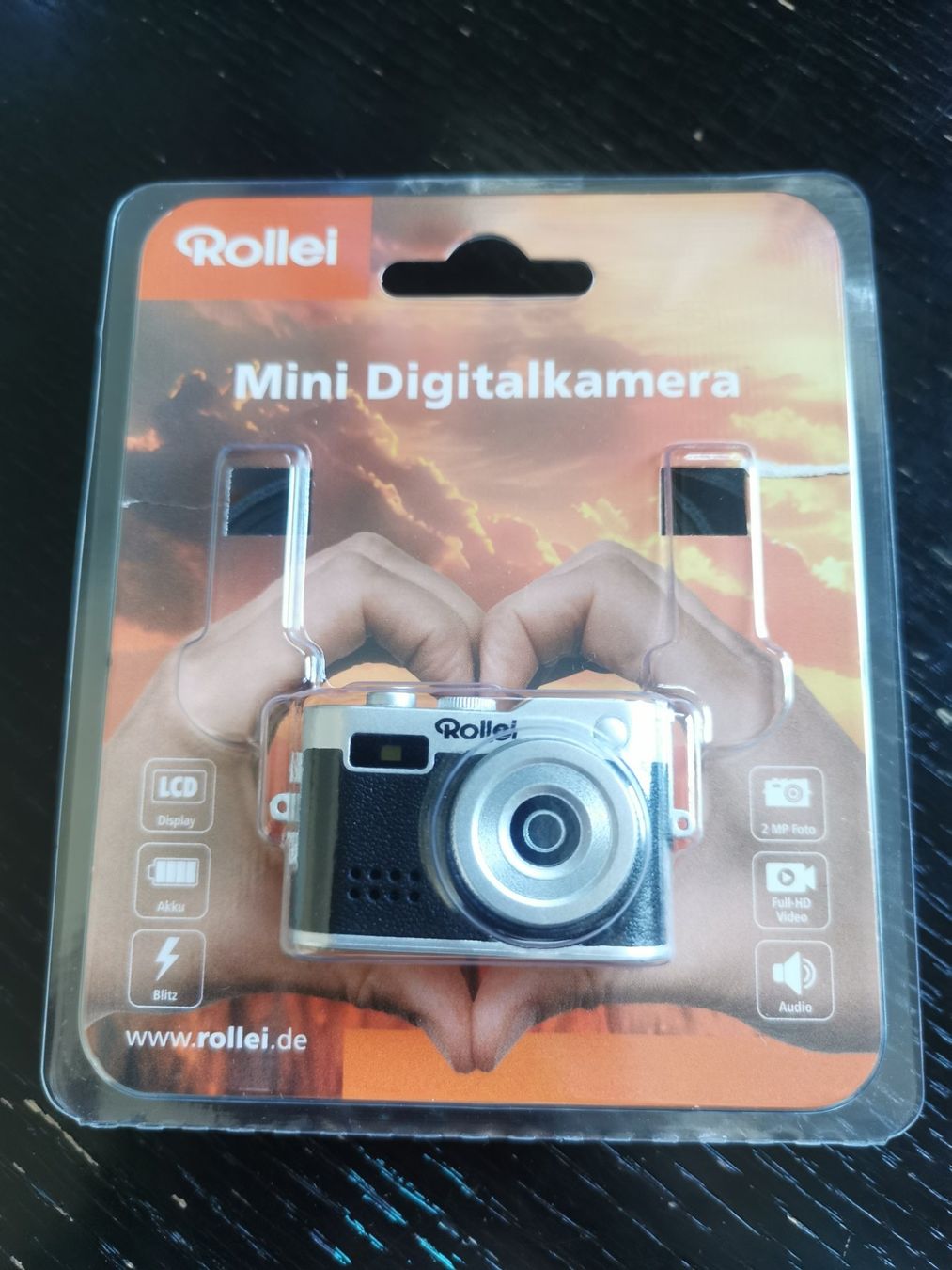 Rollei Fotocamera: Rollei Mini Digitalkamera 2 MP schwarz – Usato da Zürich venduto da fil_t2br