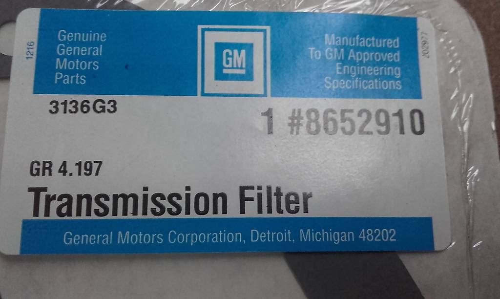 Alle Autoersatzteile: Opel Automaten Filter/Dichtsatz 8652910 – Gebraucht aus Huttwil von kadett_78 1
