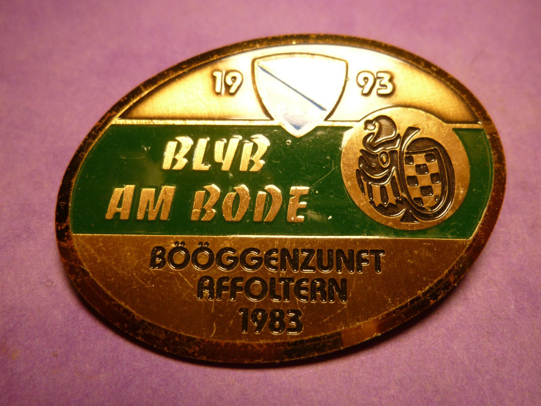 Placchette & Badge: AFFOLTERN 1983 GOLD – Usato da Ried (Muotathal) venduto da Mandarin02