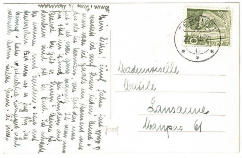Cartoline postali: Leysin - Gondelbahn Berneuse – Usato da Binningen venduto da Mountainrider 1
