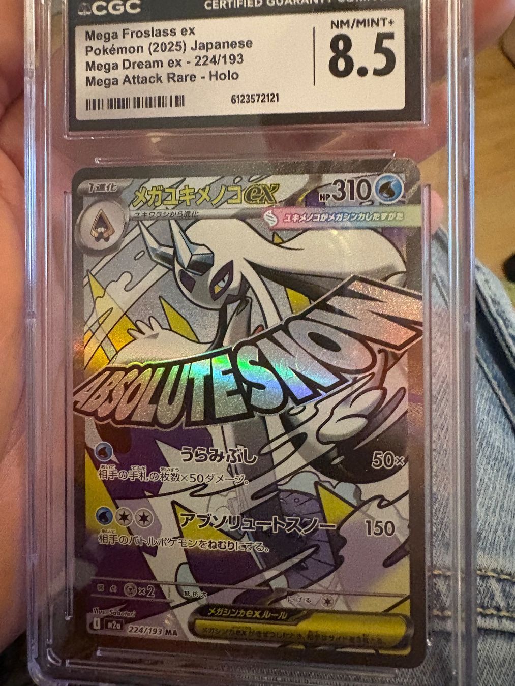 Pokémon Cartes à collectionner: Mega Froslass ex CGC 8.5 – D'occasion à Belp par kis_86t6