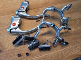 Shimano 600 Bremsen (Bremshebel & Vorder-+/Hinterbremse)