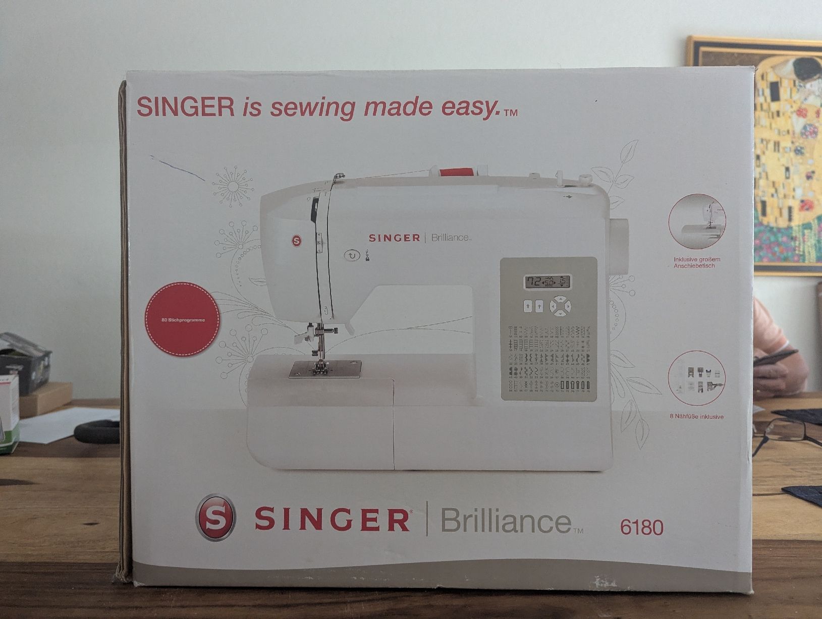 Singer Nähmaschinen: Nähmaschine Singer Brilliance 6180 – Gebraucht aus Kloten von sop_zxc9