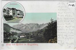 Gruss vom Rietbad im Toggenburg - UPU 1900