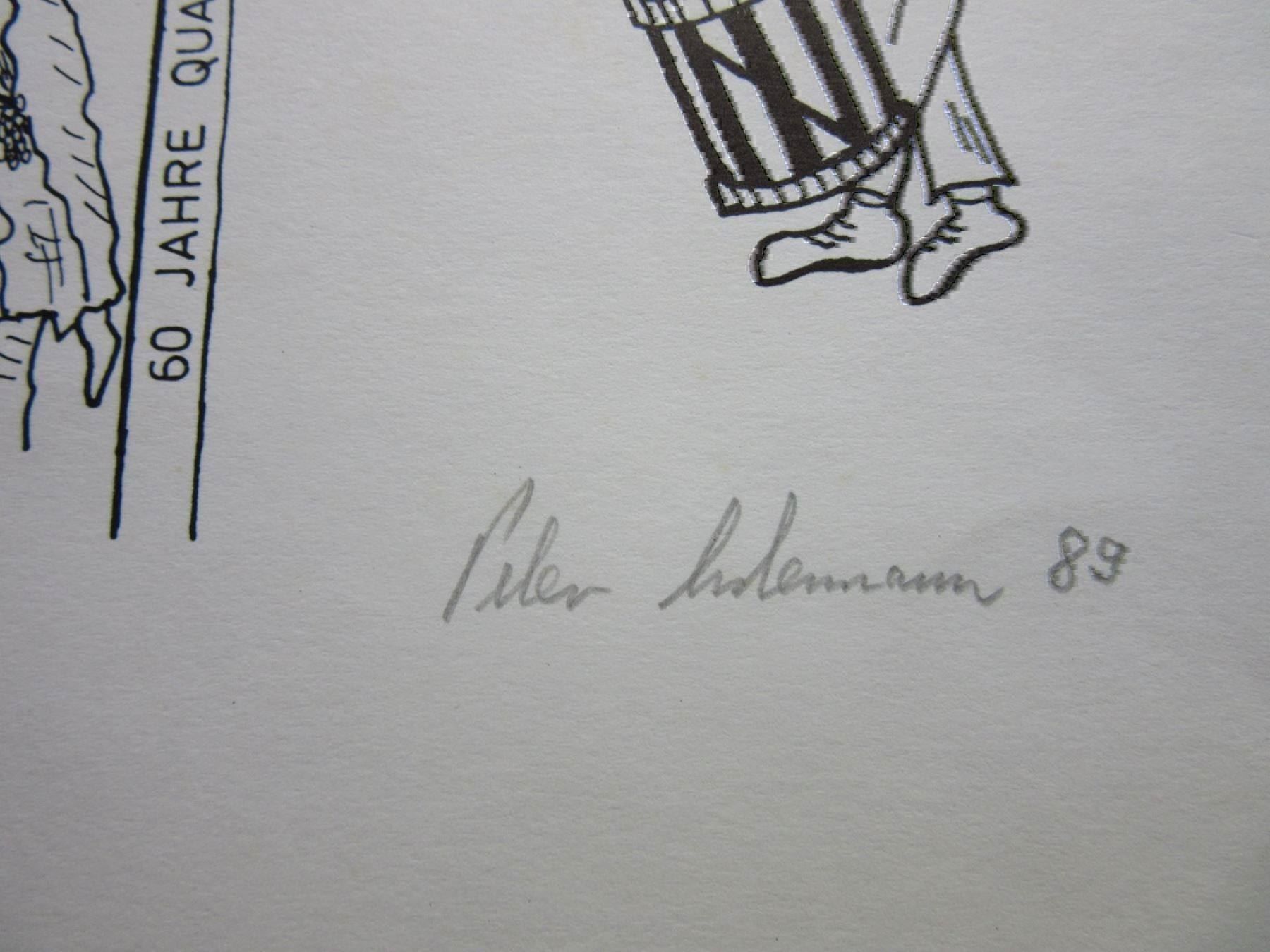 Arts picturaux & lithographies: KÜNSTLER ?//ref.sm1 – D'occasion à Gersau par grafik-kunst 1