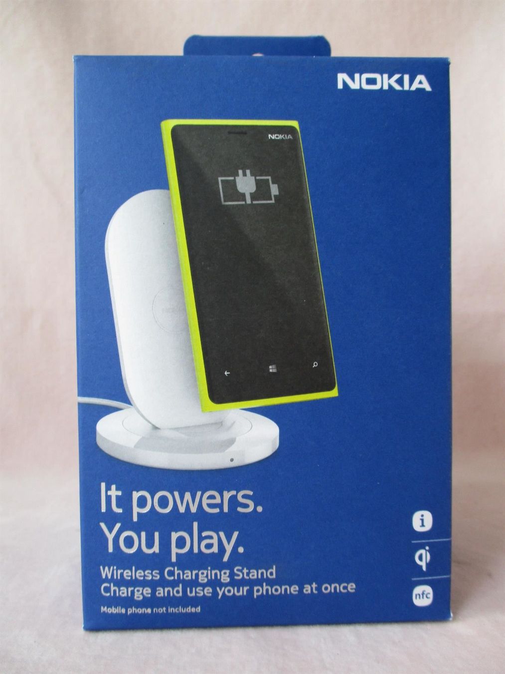 Nokia Caricabatterie: Nokia DT-910 Wireless Ladestation white, neu – Nuovo e nell'imballaggio originale da Eschenbach SG venduto da brocarte
