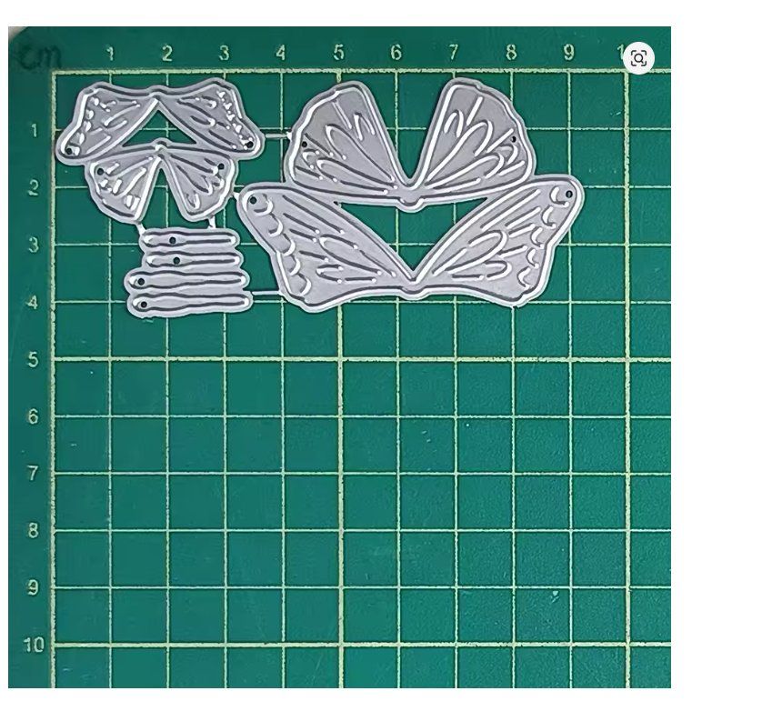 Sciablone: Stanzschablonen-Set  Schmetterlinge / Schmetterlingsteile – Nuovo e nell'imballaggio originale da Effretikon venduto da wenuss 2
