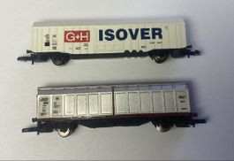 Güterwagenset, Heckl/Schmidt, selten, Spur Z