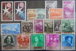 Spanien ex. Kat. 1117-1144 * 1958/59