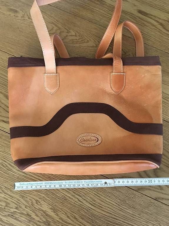 Borse da donna: Handtasche, Einkaufstasche aus echtem Rinderleder – Usato da Rebstein venduto da Dom-Grab_83 2