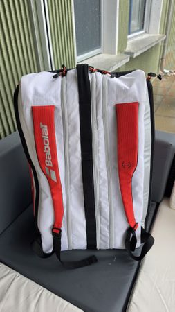 Pro Juan Lebron 2025 Padelschlägertasche- Weiß,Silber