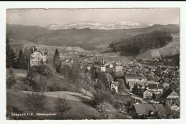 1948, Langnau Erholungsheim, Bergen im Hintergrund