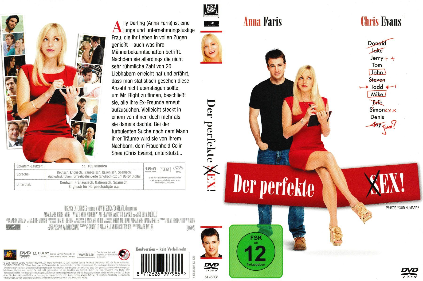 Tutti i DVDs: DVD - Der perfekte Ex – Usato da Langnau am Albis venduto da MediaRescuerKeLoX